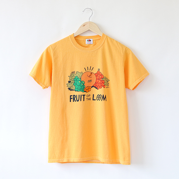 MFRUIT PARLOR プリントTシャツ face-MANGO・画像