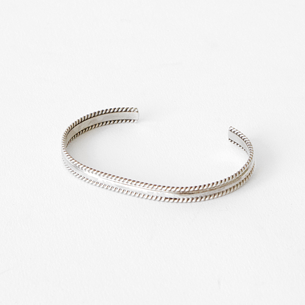 スタ-リングシルバ- バングル SLIM G・画像