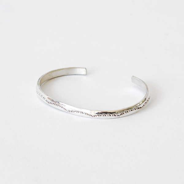 スタ-リングシルバ- バングル SLIM N・画像