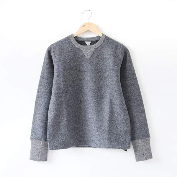 MELANGEウ-ル ガゼット付きプルオ-バ-・画像