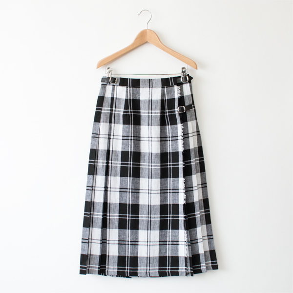 10リネンキルトスカ-ト BWEL・画像