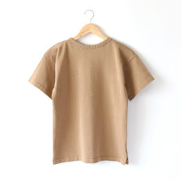 XSニットTシャツ CAMEL・画像