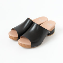 37クロッグサンダル MACI BLACK・画像