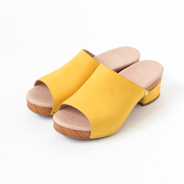 37MACI クロッグサンダル YELLOW・画像