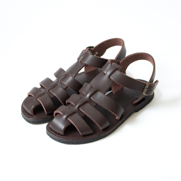 38グルカサンダル チョコ・画像