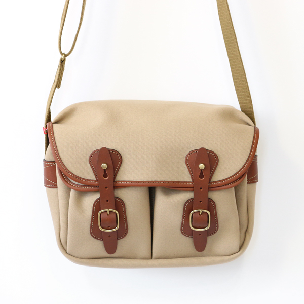 Khakiショルダ-バッグ ハドレ- スモ-ル・画像