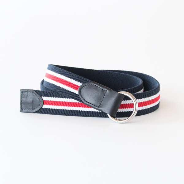NAVYストライプテ-プリングベルト・画像