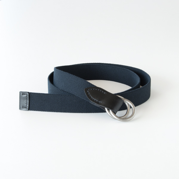 BLACKダブルリングベルト・画像