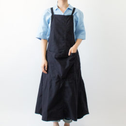 DK NAVYビブ エプロンドレス・画像