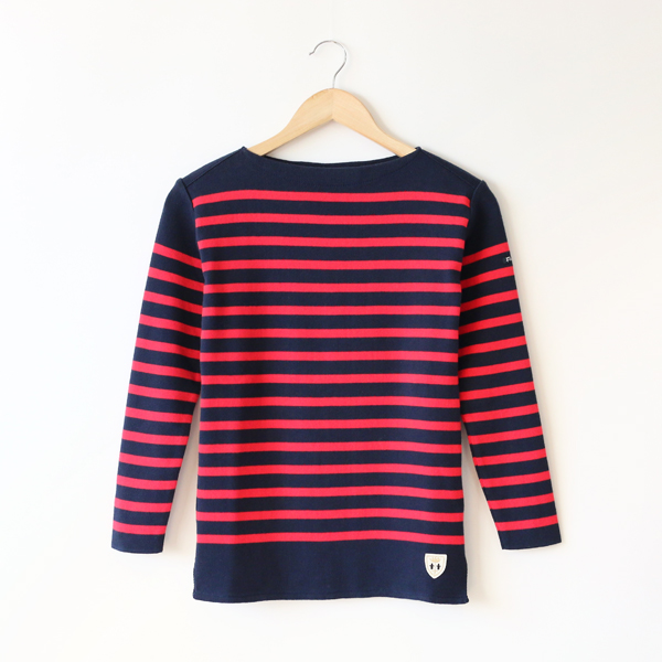 XSボ-ダ-カットソ- BREST MARINE/ROUGE・画像