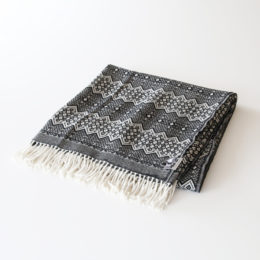 ブランケット（195×132） IDA 6600 BLACK・画像