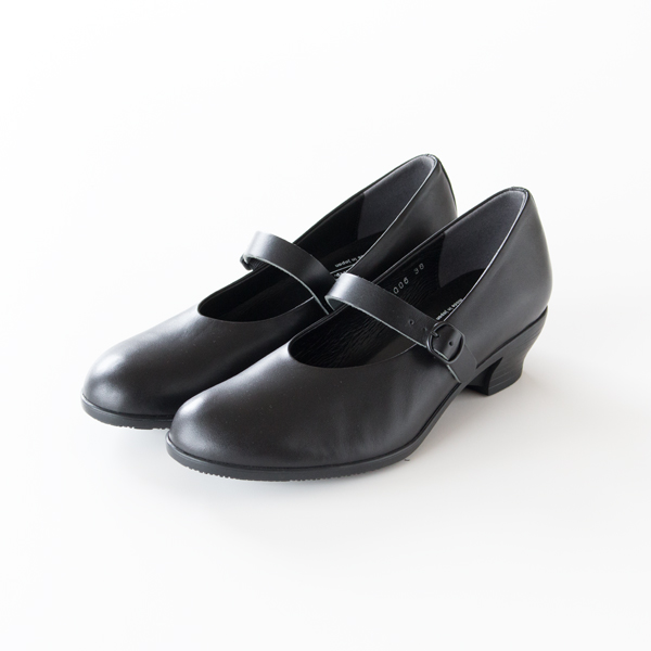 40TRAVEL SHOES ワンストラップ レインパンプス BL・画像