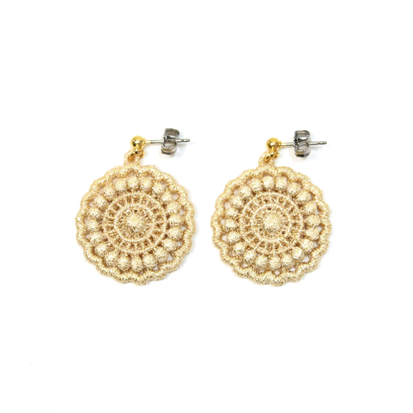 ベ-ジュゴ-ルドピアス レ-スホイ-ル・画像