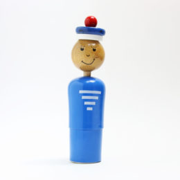 木製貯金箱 MARIN NAVY BOY NAVY（男の子）・画像