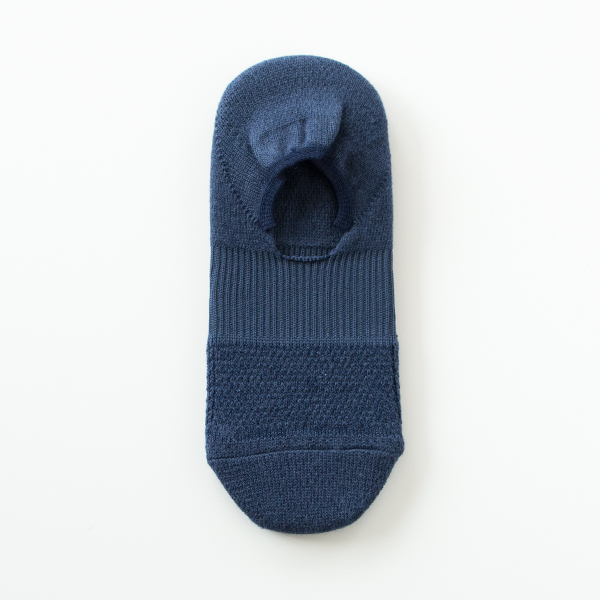 ネイビ-スポ-ツパイル・カバ- レディ-スソックス・画像