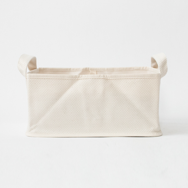 NATURAL WHITE収納ボックスS・画像