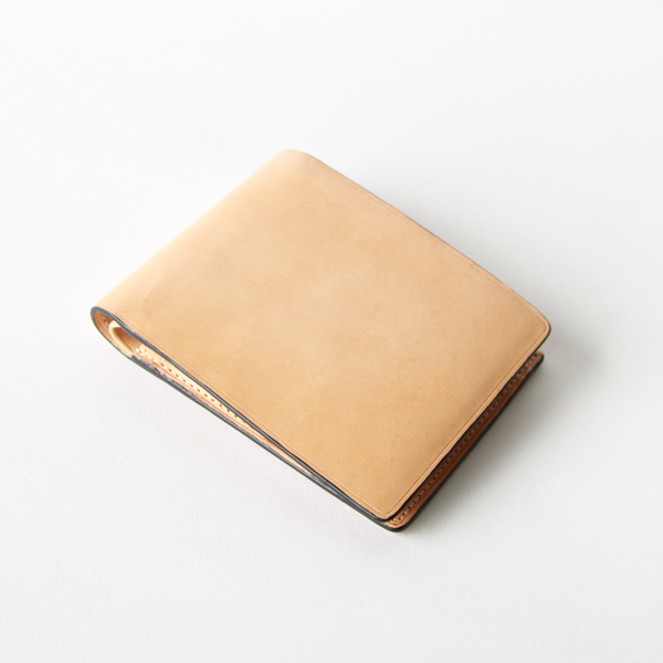 ナチュラル二つ折り財布・画像