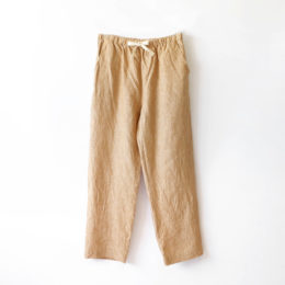 イ-ジ-パンツ3 GOLDリネンイ-ジ-パンツ・画像
