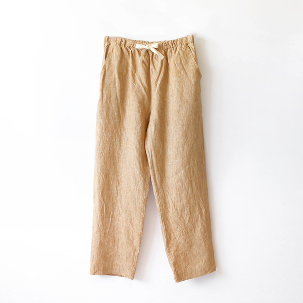 イ-ジ-パンツ3 GOLDリネンイ-ジ-パンツ・画像