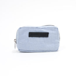 S【別注】SQUARE POUCH CHAMBRAY・画像