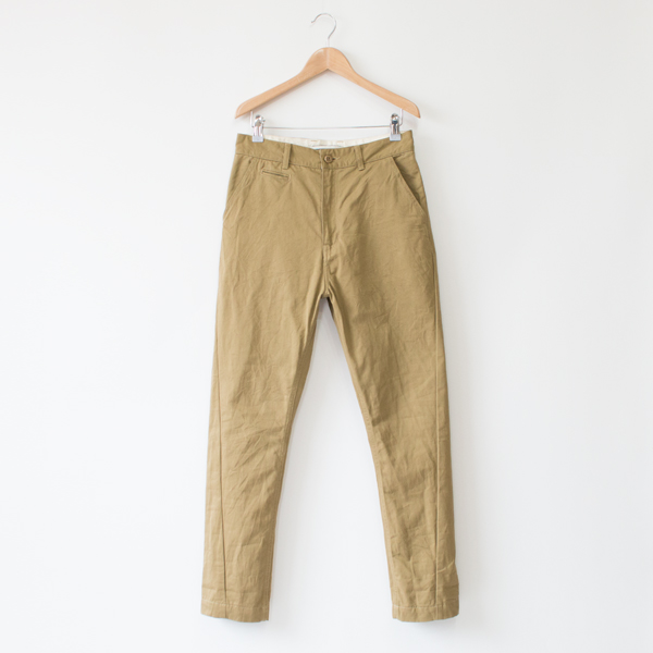 SIZE 2チノトラウザ-ズ BEIGE・画像