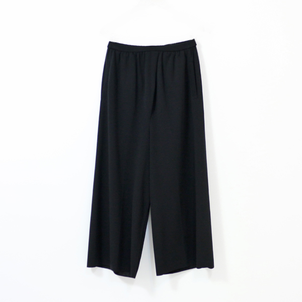 38 BLACKニット ガウチョパンツ・画像