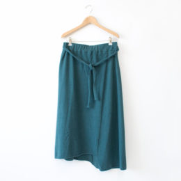 PEACOCK BLUEブラッシュ天竺スカ-ト・画像