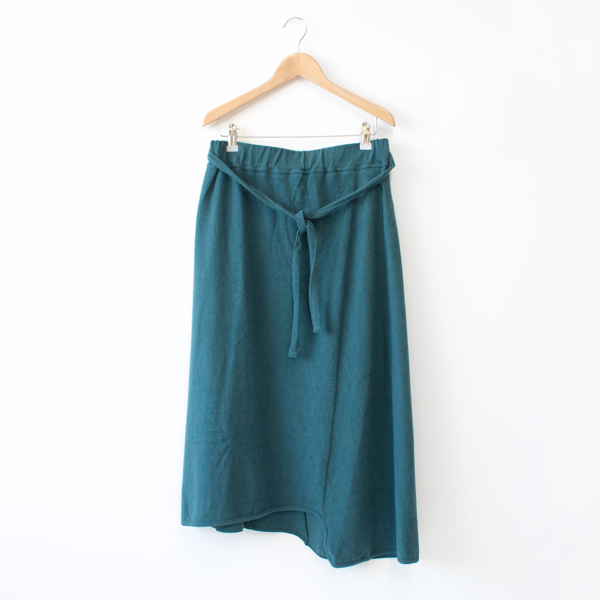 PEACOCK BLUEブラッシュ天竺スカ-ト・画像