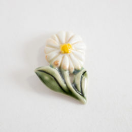 いちりんの花ブロ-チ・画像