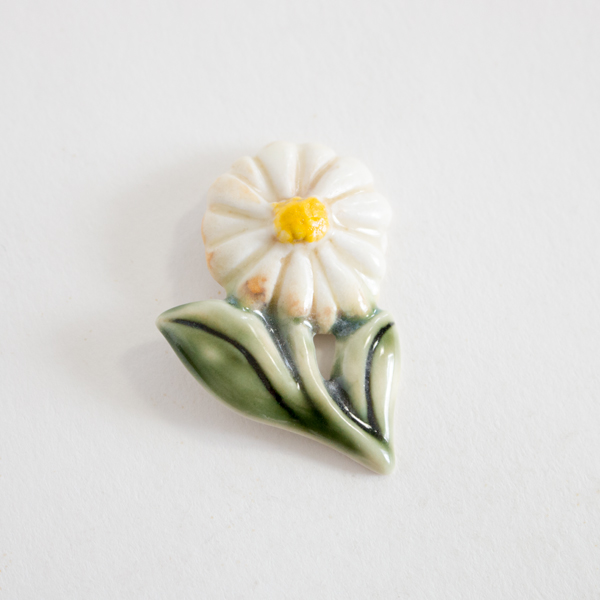 いちりんの花ブロ-チ・画像