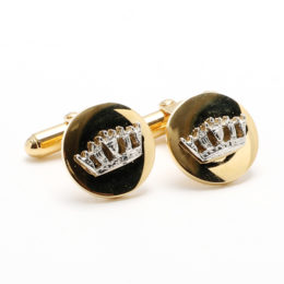 NAVAL CORONET MOUNTEDカフス 小・画像