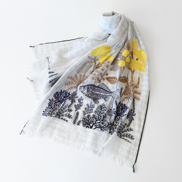 WHITEコットンスト-ル AQUARIO・画像