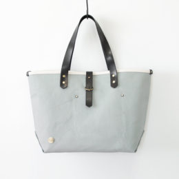4号 FUNSTON TOTE(M)【別注】帆布バッグ SCCF 002 BLACK/GREY・画像