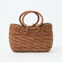 あけびのかご（妻胴張ほら編 リング手）・画像