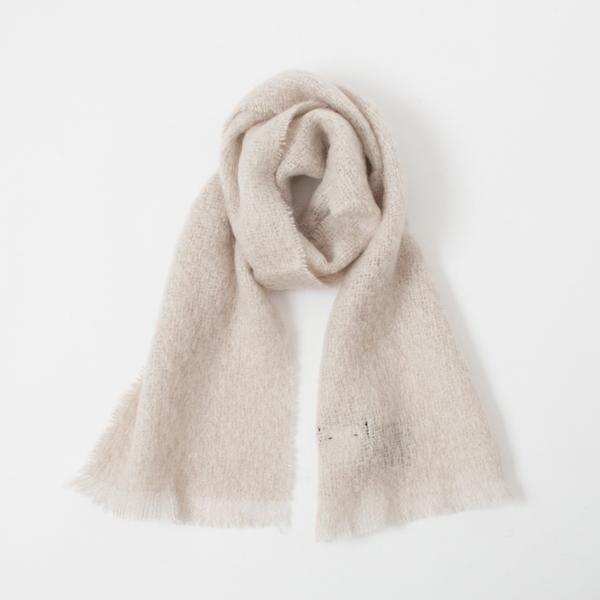 BEIGEモヘアマフラ-・画像
