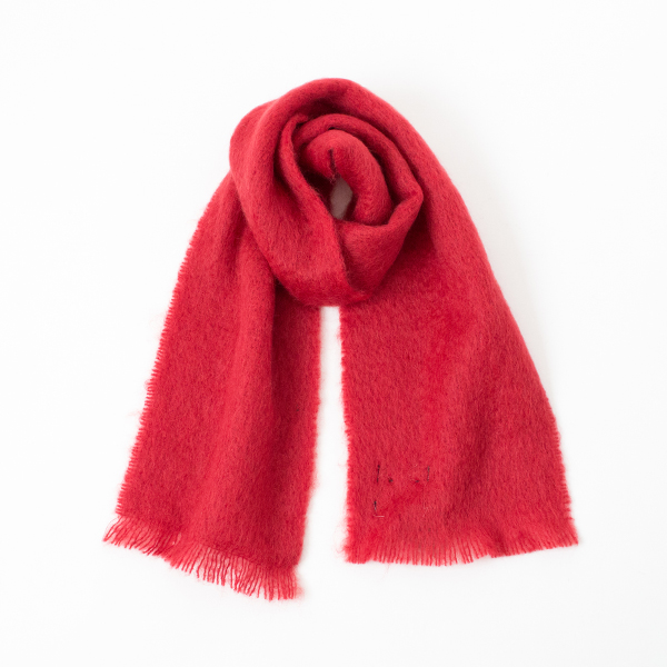 REDモヘアマフラ-・画像