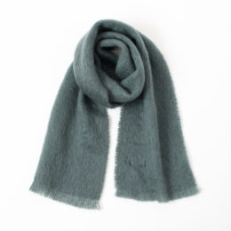 NAVYモヘアマフラ-・画像