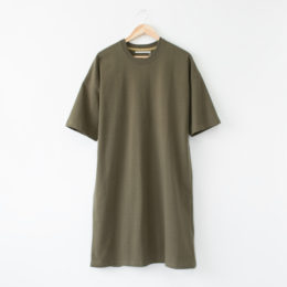 DARK OLIVE度詰 Tシャツワンピ-ス・画像