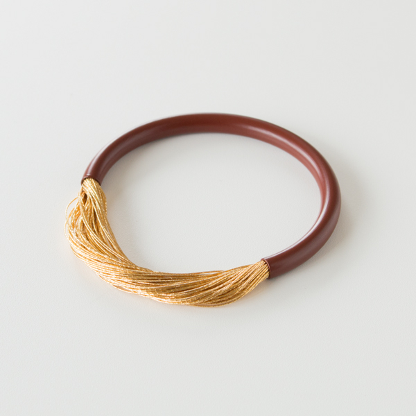 弁柄漆絲 tabane ブレスレット・画像