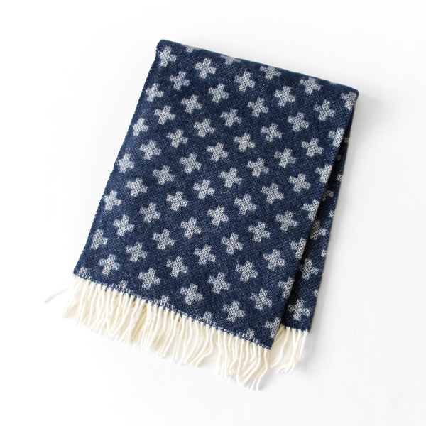 ネイビ-ハ-フスロ-（100×130）シャ-ンスンドクロス・画像