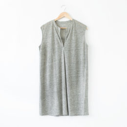 GRANITリネン フレンチスリ-ブチュニック・画像