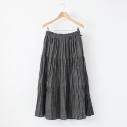 TWEED BLACKウ-ルティア-ドスカ-ト・画像