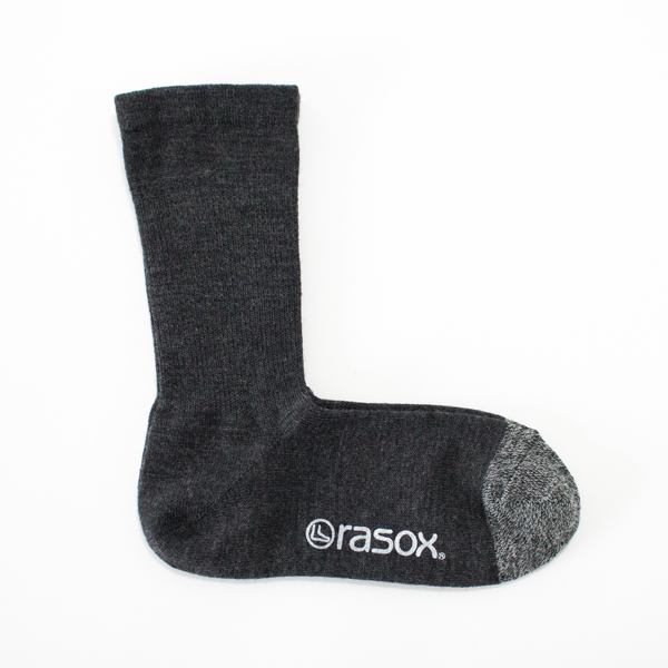 チャコ-ル杢メリノウ-ル クル- レディ-スソックス・画像