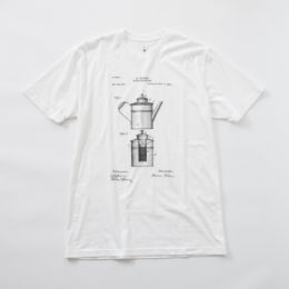 WHITE SプリントTシャツ PP0027・画像