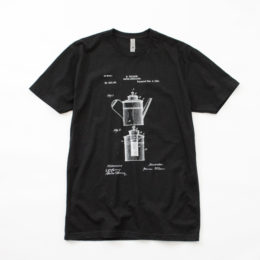 BLACK LプリントTシャツ PP0027・画像