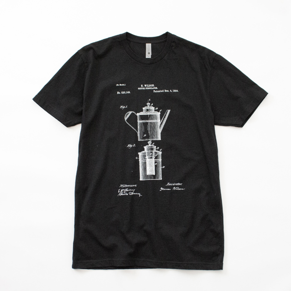 BLACK LプリントTシャツ PP0027・画像