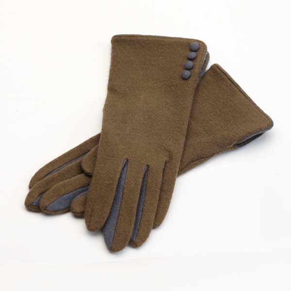 olive grey【別注】女性用手袋 Standard・画像