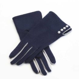 navy icegrey【別注】女性用手袋 Standard・画像