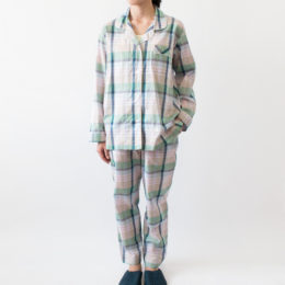 【別注】パジャマ チェック パステルミックス・画像