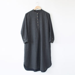 GREY×NAVYhatsutoki×ZUTTO ダブルフェイスワンピ-ス・画像